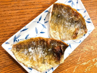 アイゴの塩焼き