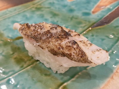アカカマスの握り寿司
