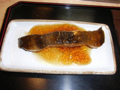 ババガレイ煮付けとにこごり
