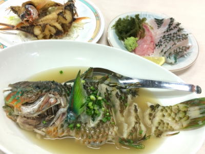 ブダイの煮物