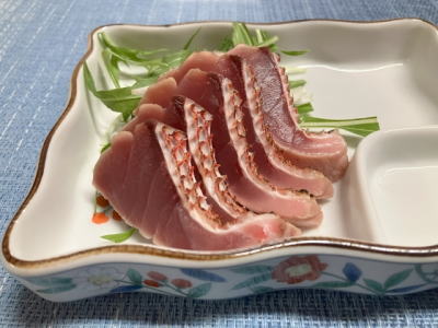 ハチビキのたたき