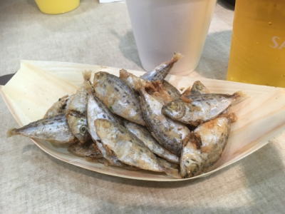 ヒイラギの唐揚げ