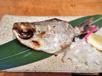 イボダイの塩焼き