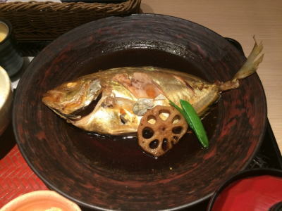カイワリ煮付け