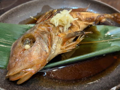 カナガシラ煮付け
