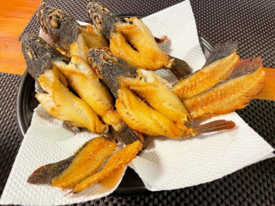 カサゴの唐揚げ