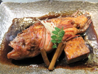 カサゴの煮付け