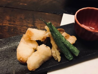 クエの唐揚げ