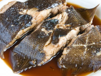マガレイ煮付け