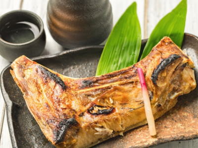 メバチマグロカマ焼き