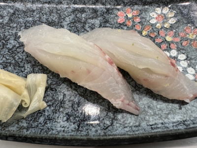 メジナの握り寿司