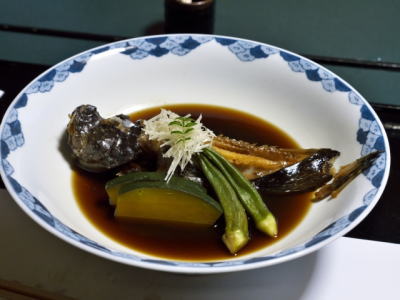 オニオコゼ煮付け