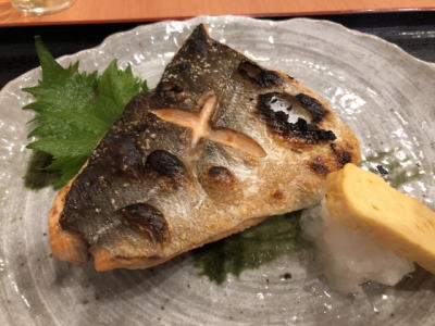 サクラマス塩焼き