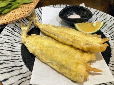 サヨリの天ぷら