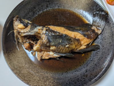 タケノコメバルの煮付け