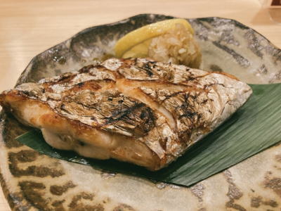 タチウオの塩焼き