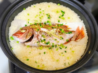 チダイの鯛めし