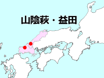 萩・益田地図
