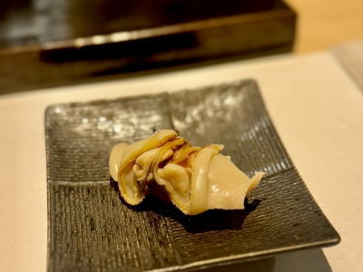 チョウセンハマグリの握り1