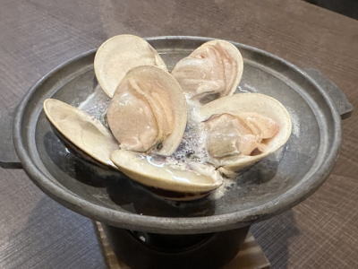 ハマグリの焼き物