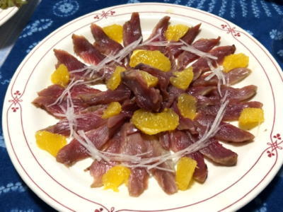 ヒラソウダの刺身