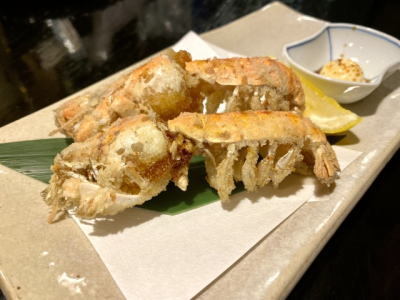 アナジャコ唐揚げ