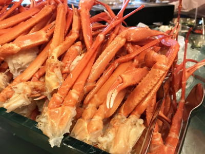 ベニズワイガニボイル足
