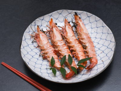 クマエビ塩焼き