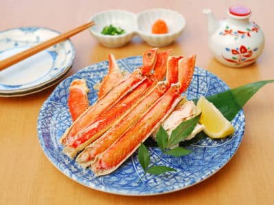 松葉ガニ焼きガニ