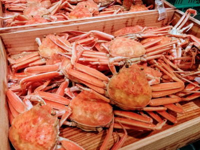 セコガニのカニみそ、内子、外子